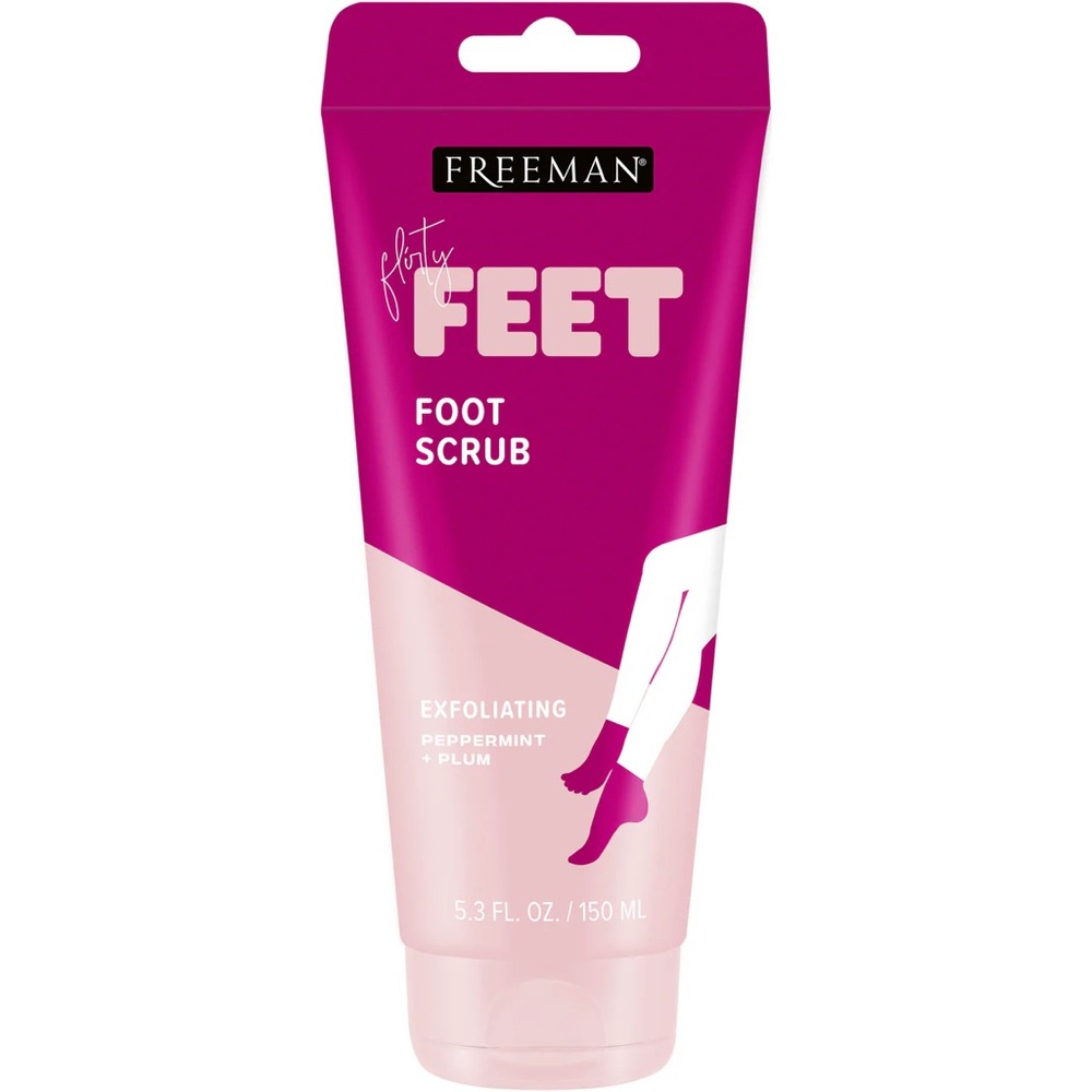 Peppermint & Plum Exfoliating Foot Scrub, Hair Removing Mask, Hands Cuticle Mask - Picture 2 of 5